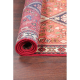 Abadeh Tribal Geometric Handmade Wool Persian Oriental Rug - 9'9" x 2'9" Runner