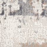 Abani Dune Contemporary Warm Grey Distressed Indoor Area Rug