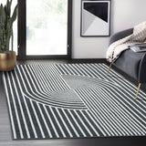 Abani Rugs Nuevo Beige Arch Pattern Knot Area Rug