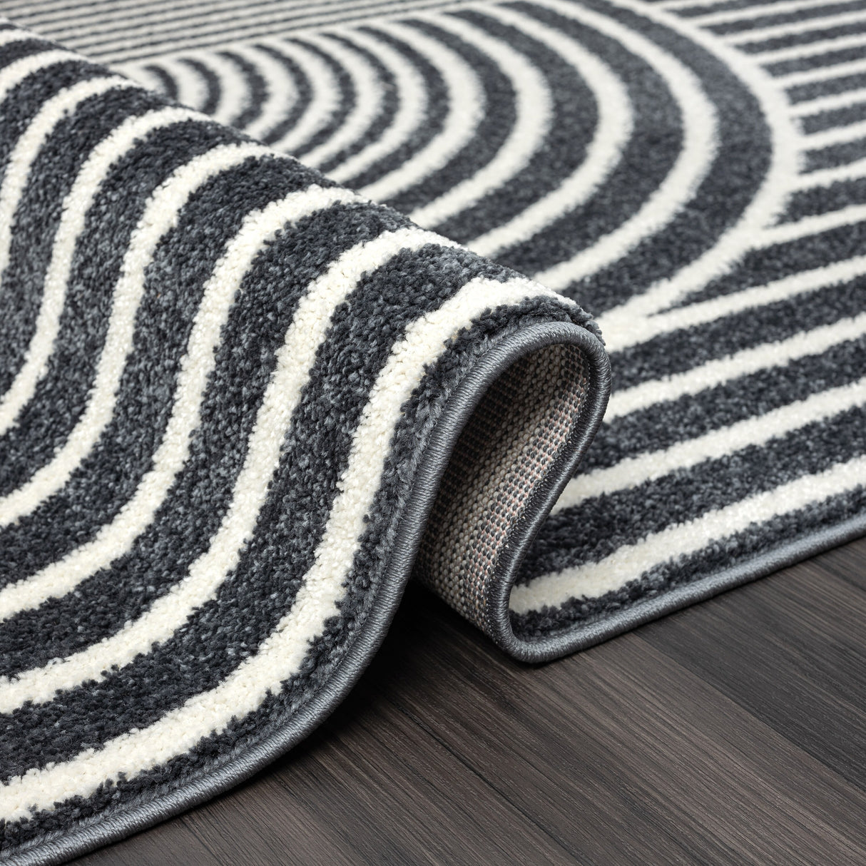 Abani Rugs Nuevo Beige Arch Pattern Knot Area Rug