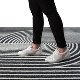Abani Rugs Nuevo Beige Arch Pattern Knot Area Rug