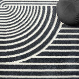 Abani Rugs Nuevo Beige Arch Pattern Knot Area Rug