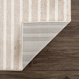 Abani Rugs Nuevo Beige Arch Pattern Knot Area Rug