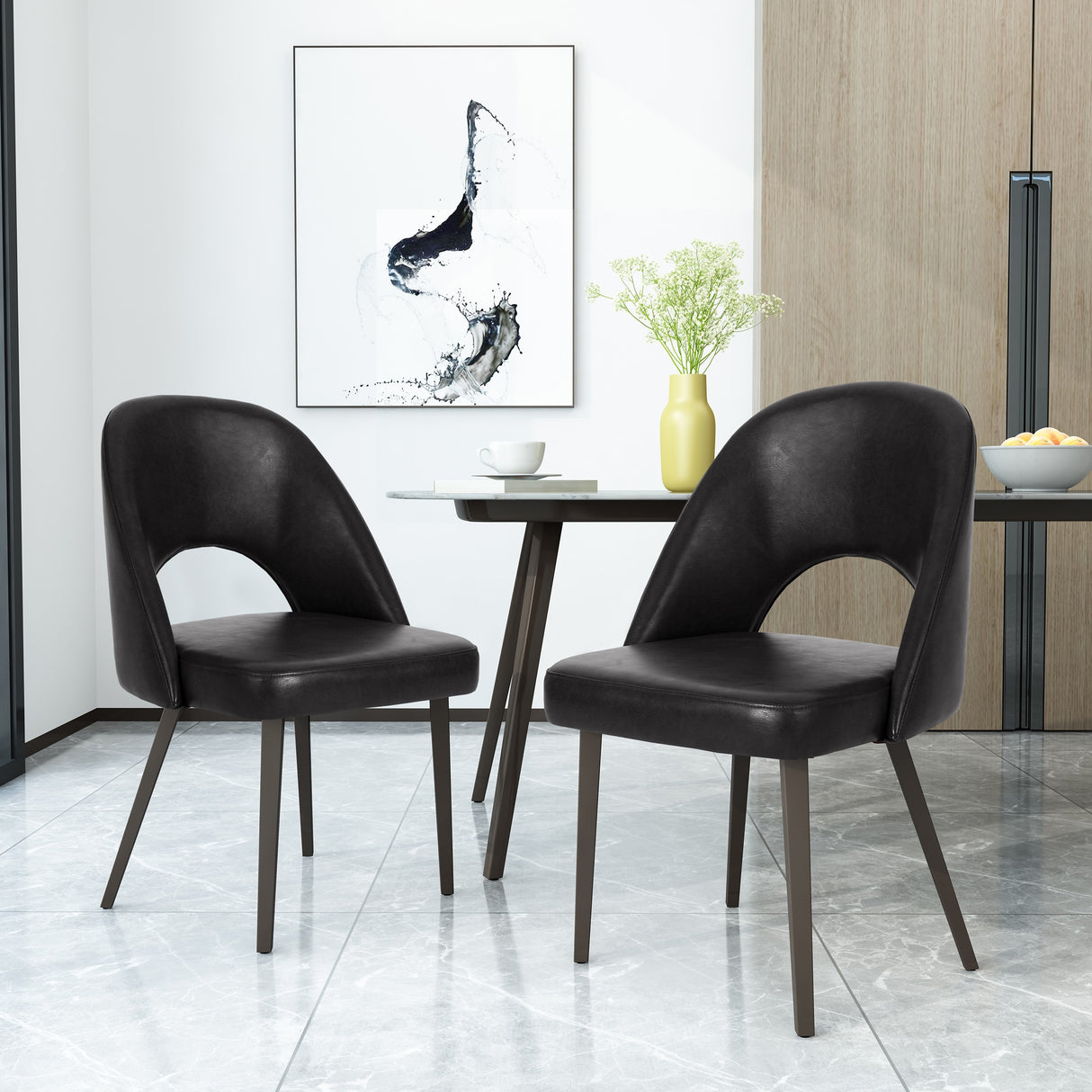 Abbeville Retro Dining Chair (Set of 2) by Christopher Knight Home