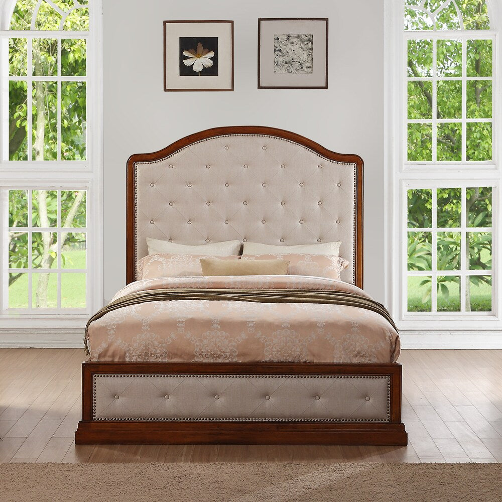 Abbyson Augusta Acacia Wood 6-piece Bedroom Set