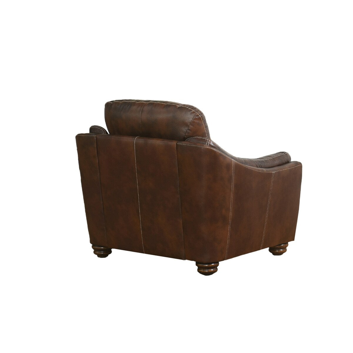 Abbyson Denver Top Grain Leather Armchair