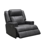 Abbyson Elliot Top Grain Leather Dual Power Recliner