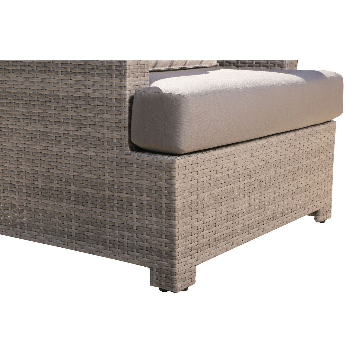 Abbyson Frankfurt Deep Seating Chair with Pillow, Set of 2