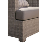 Abbyson Frankfurt Deep Seating Chair with Pillow, Set of 2