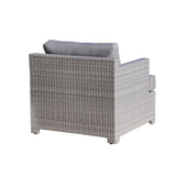 Abbyson Frankfurt Deep Seating Chair with Pillow, Set of 2