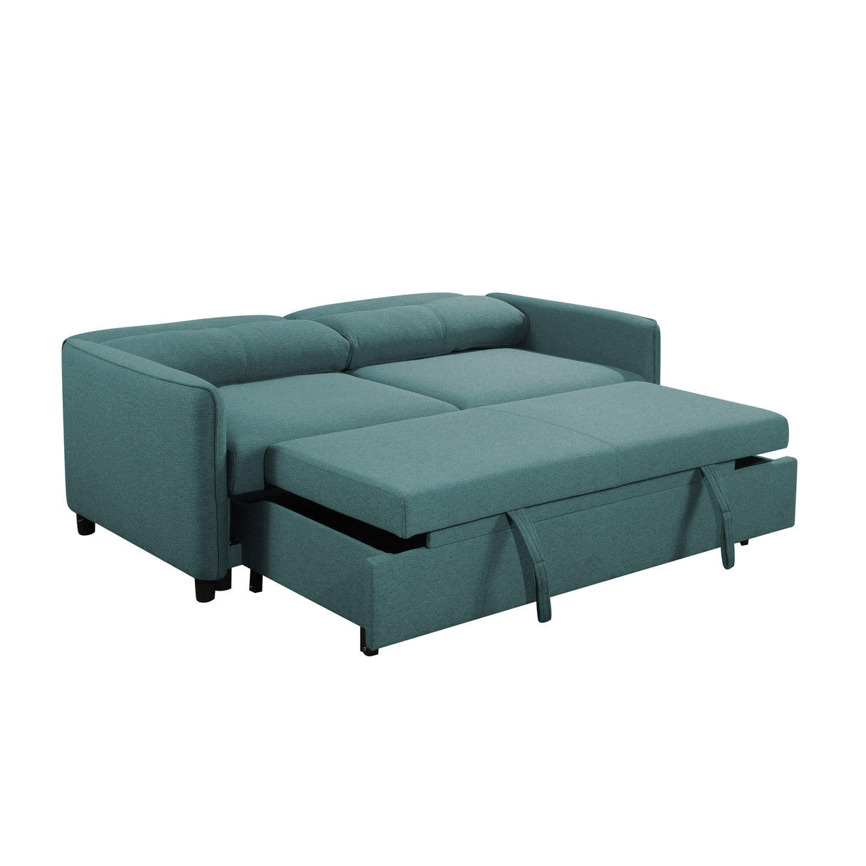Abbyson Harper Stain-resistant Upholstered Sofa with Pullout Bed