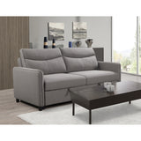 Abbyson Harper Stain-resistant Upholstered Sofa with Pullout Bed