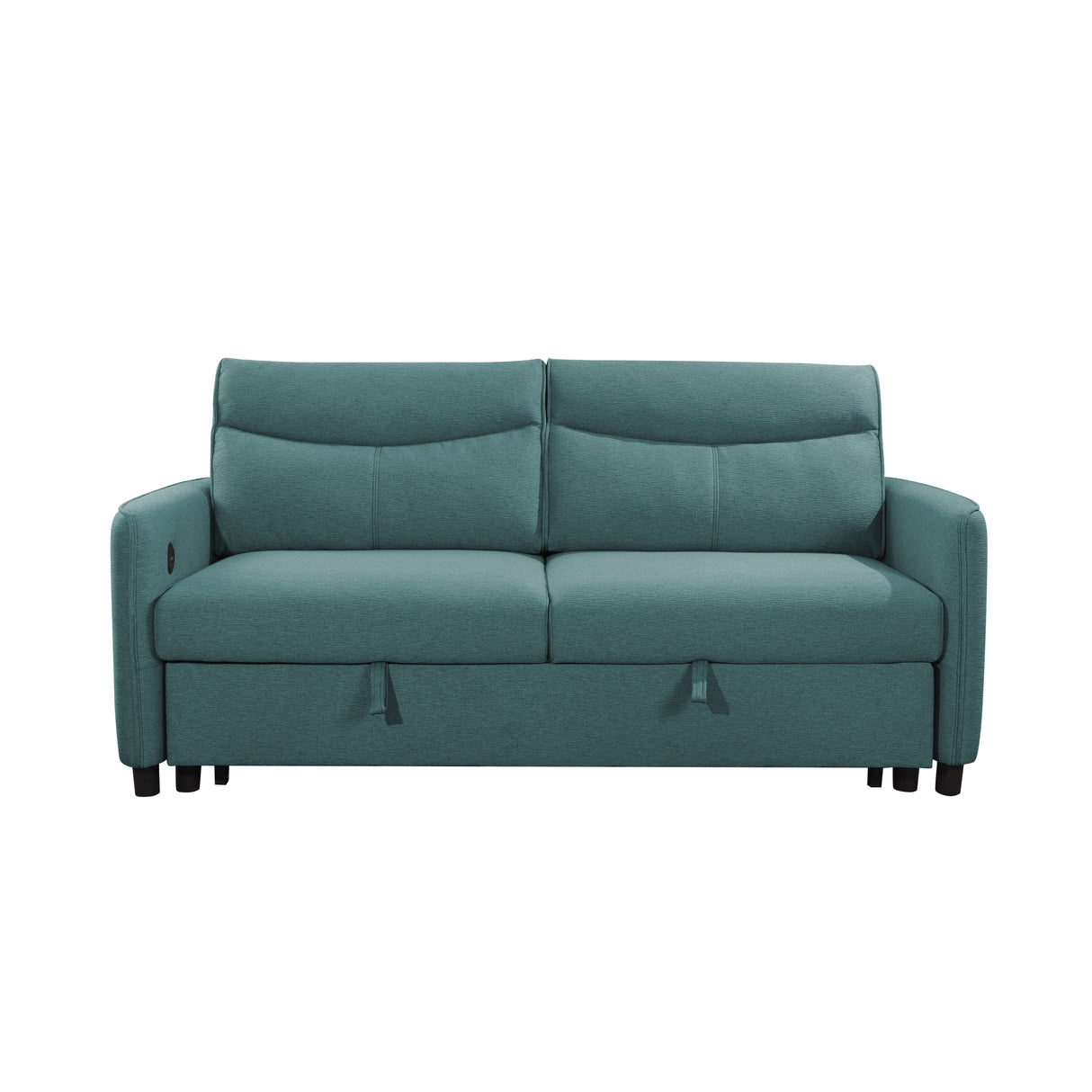 Abbyson Harper Stain-resistant Upholstered Sofa with Pullout Bed