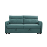 Abbyson Harper Stain-resistant Upholstered Sofa with Pullout Bed