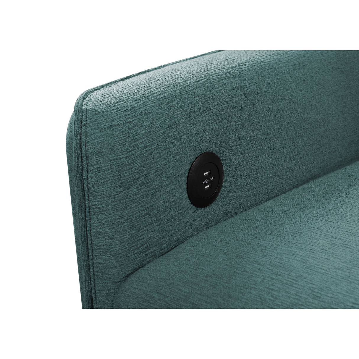 Abbyson Harper Stain-resistant Upholstered Sofa with Pullout Bed