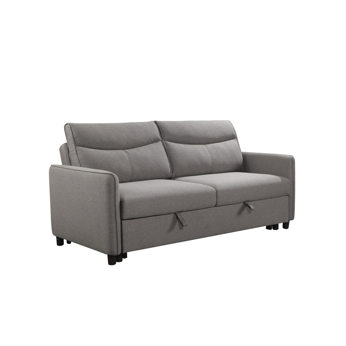 Abbyson Harper Stain-resistant Upholstered Sofa with Pullout Bed