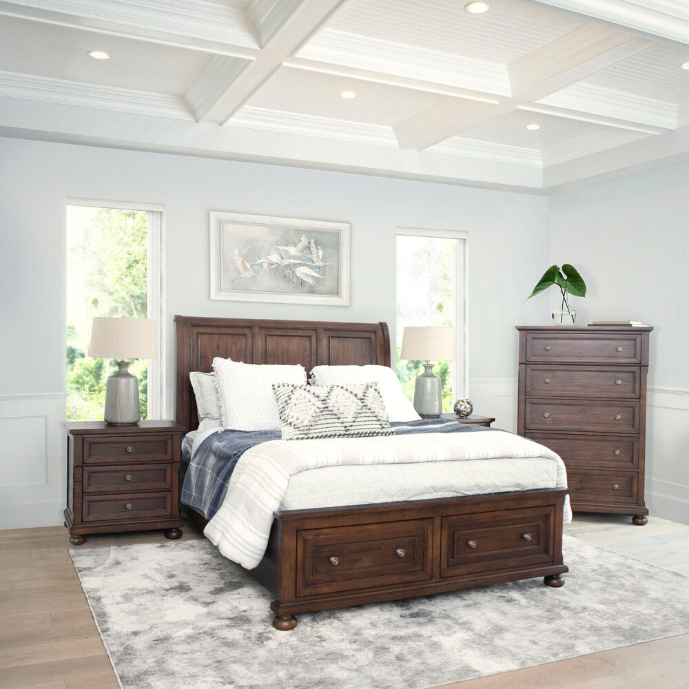 Abbyson Hartford 4 Piece Bedroom Set
