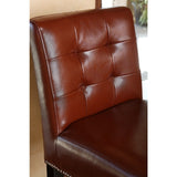 Abbyson Masimo 30-inch Red Leather Barstool