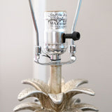 Pineapple Silver 18-inch Table Lamp (Set of 2) By Abbyson
