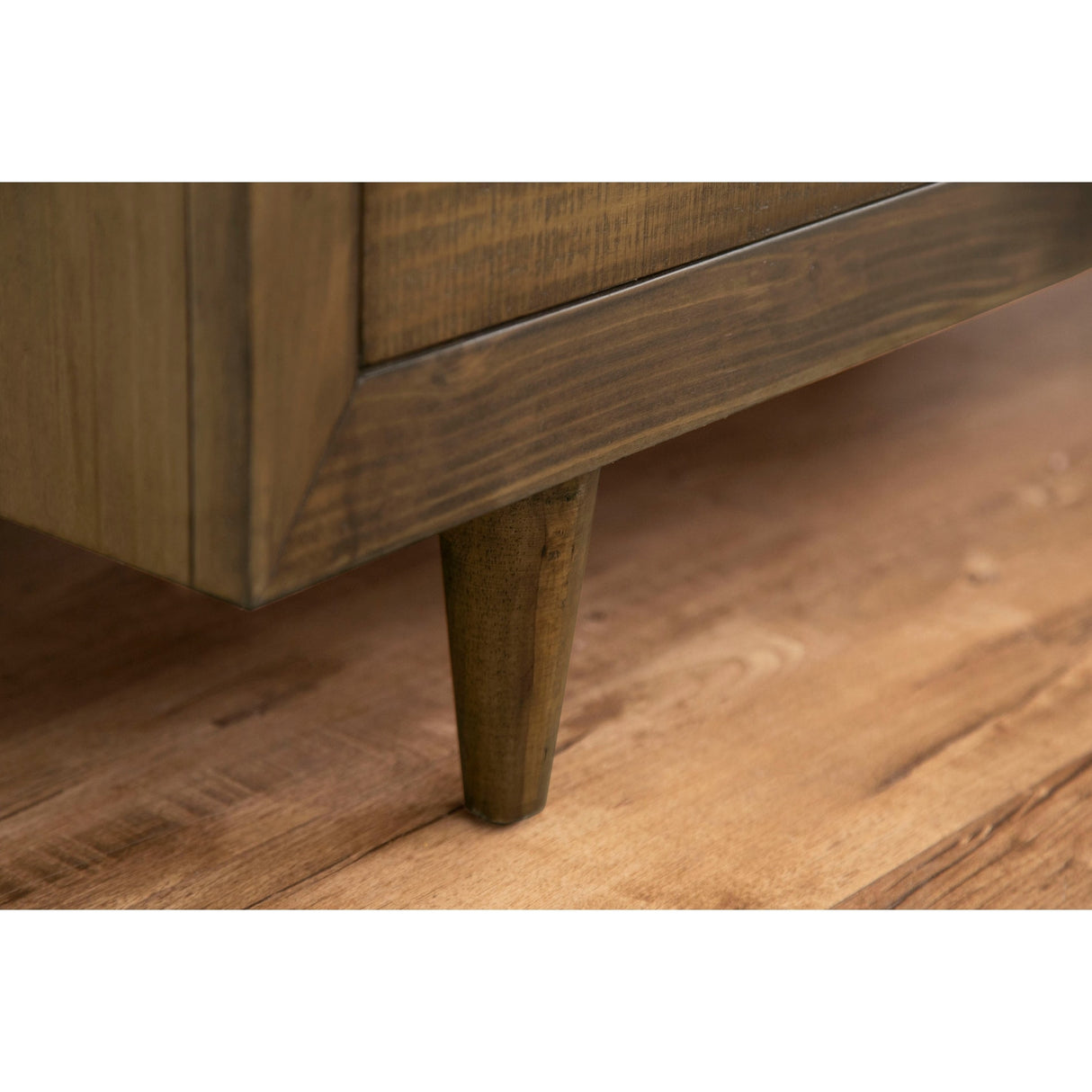 Abbyson Retro Mid Century 6 Drawer Wood Chest