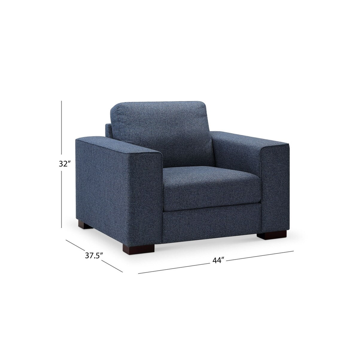 Abbyson Tamora Upholstered Fabric Armchair