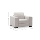 Abbyson Tamora Upholstered Fabric Armchair