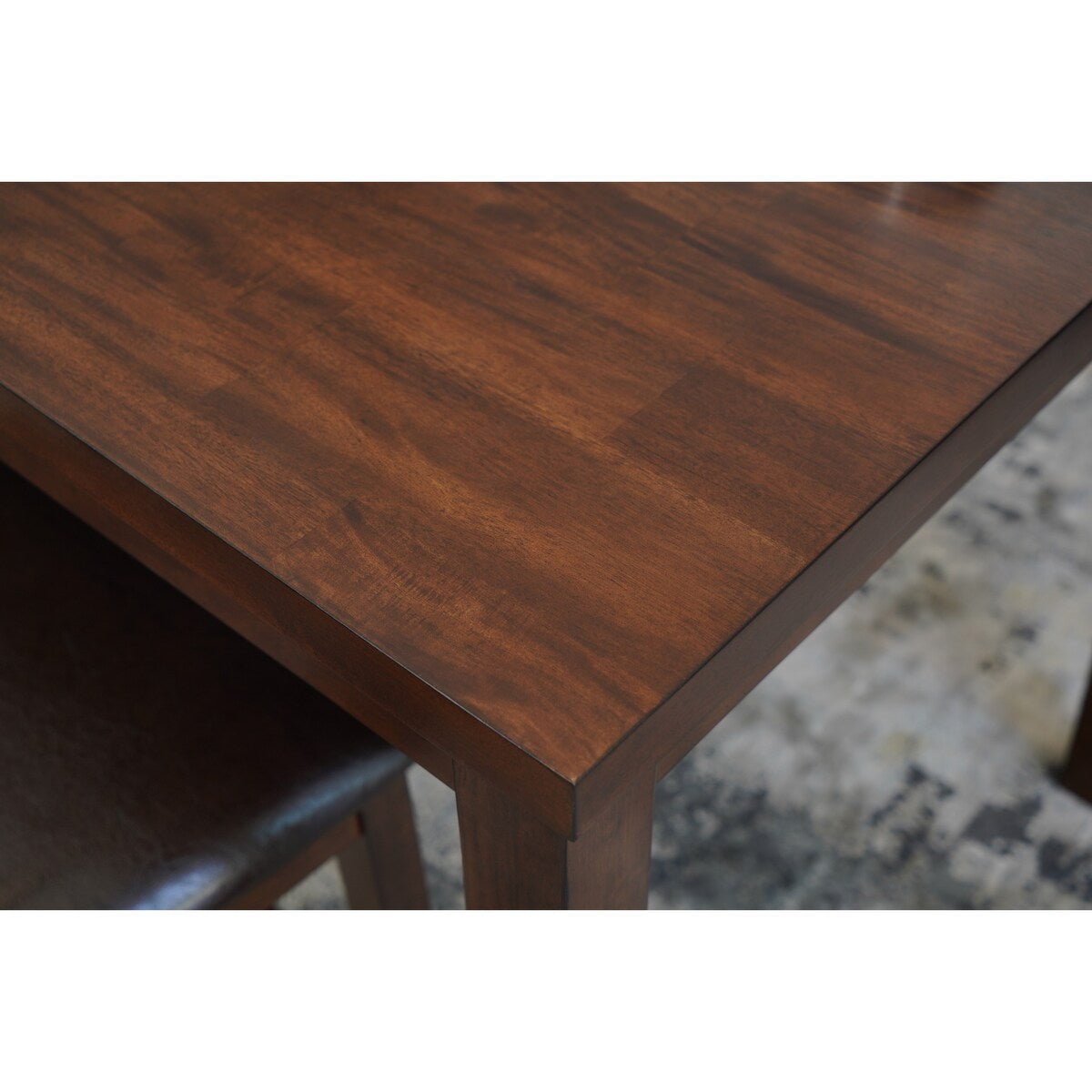 Abbyson Theo 60 Inch Wood Counter Height Dining Table