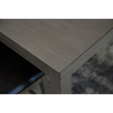 Abbyson Theo 60 Inch Wood Counter Height Dining Table