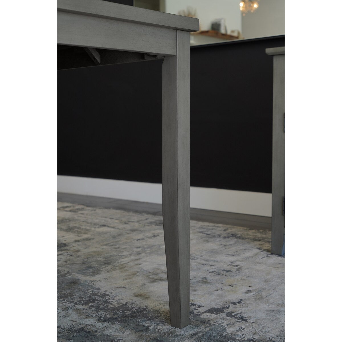 Abbyson Theo 60 Inch Wood Counter Height Dining Table