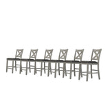 Abbyson Theo 7 Piece Counter Height Dining Set