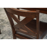 Abbyson Theo 7 Piece Counter Height Dining Set