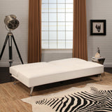 Abbyson Tisdale Faux Leather Futon Bed