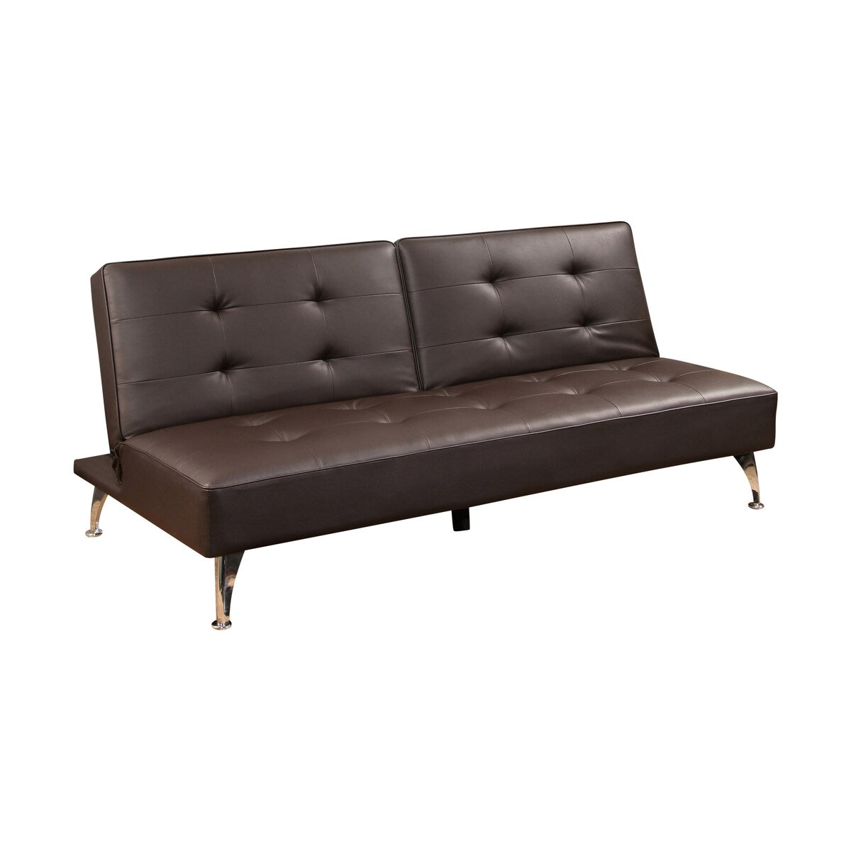 Abbyson Tisdale Faux Leather Futon Bed