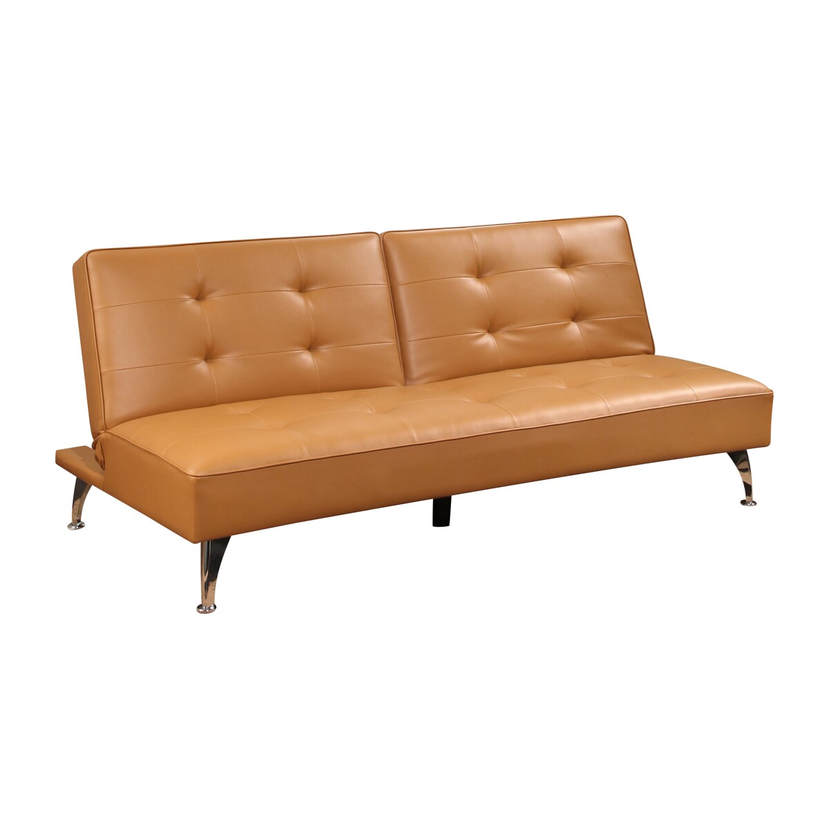 Abbyson Tisdale Faux Leather Futon Bed