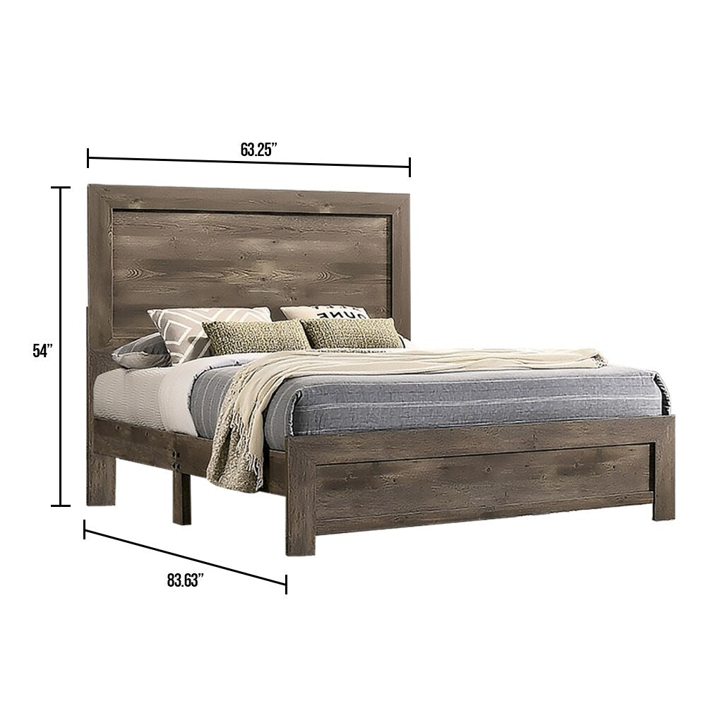 Abi Queen Bed in Natural
