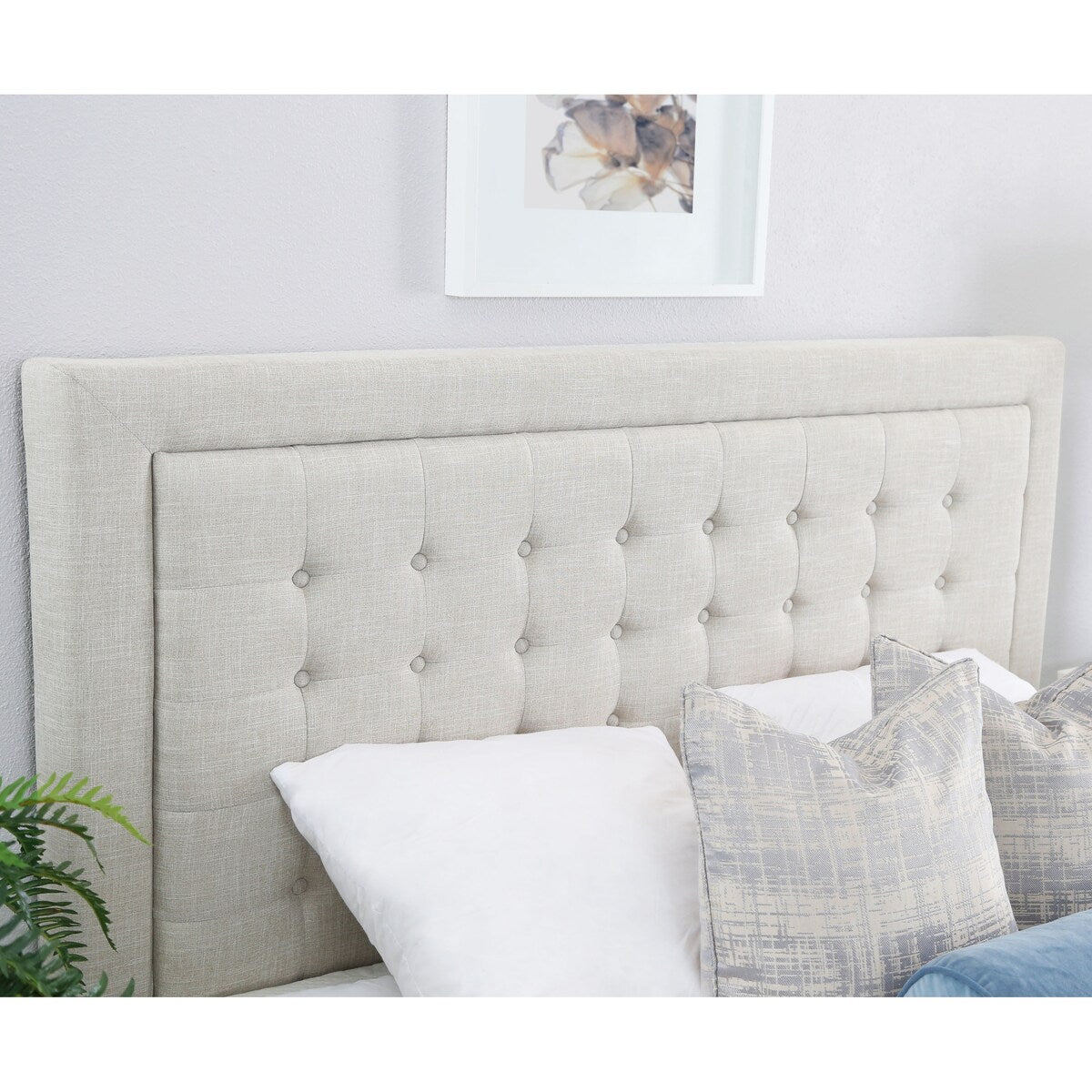 Abigail Eastern King, Box 1 - Headboard, Slats & Hardware