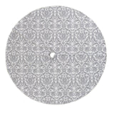 Abigail Storm Twill 53-inch Round, Hemmed Tree Skirt