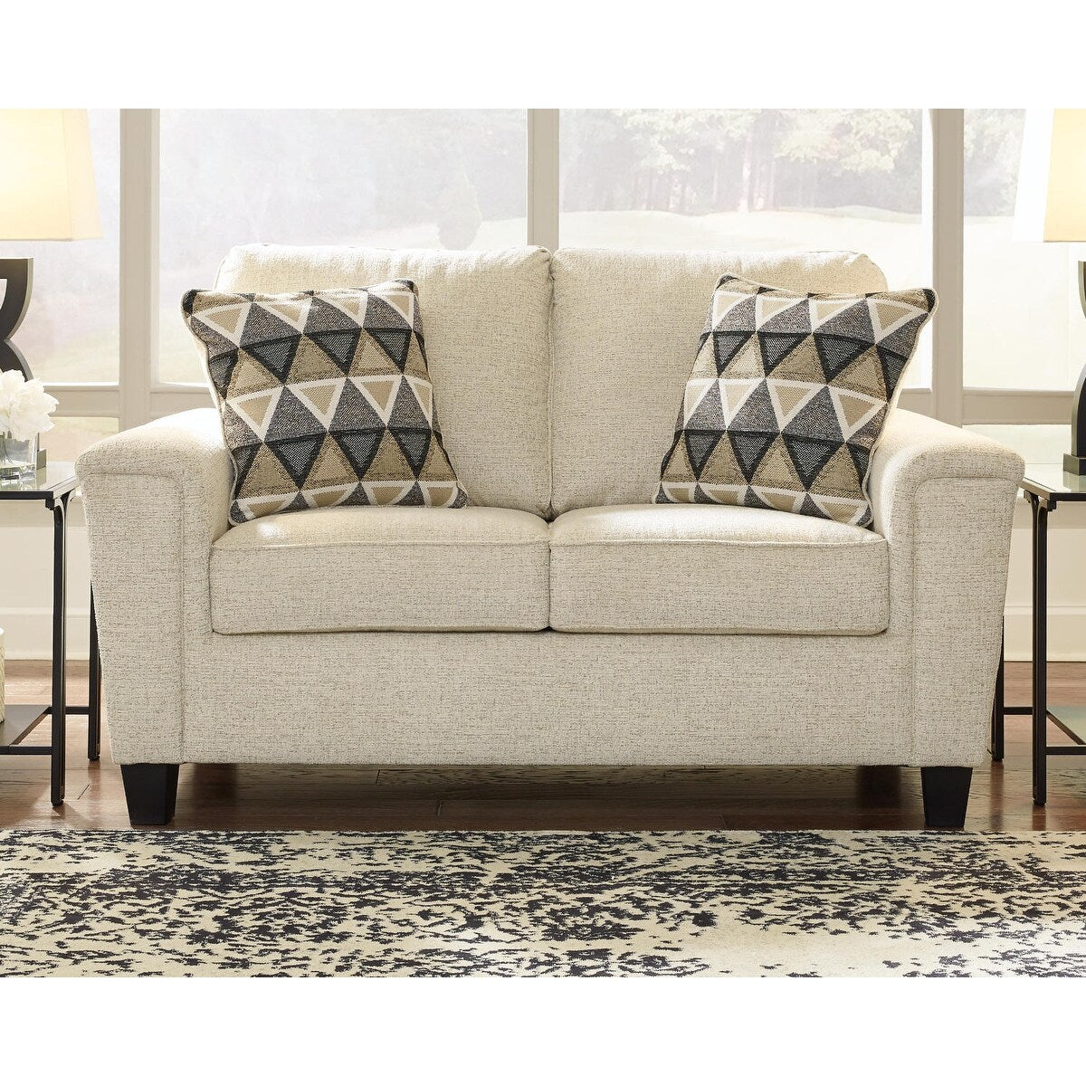 Signature Design by Ashley Abinger Loveseat - 61" W x 38" D x 39" H