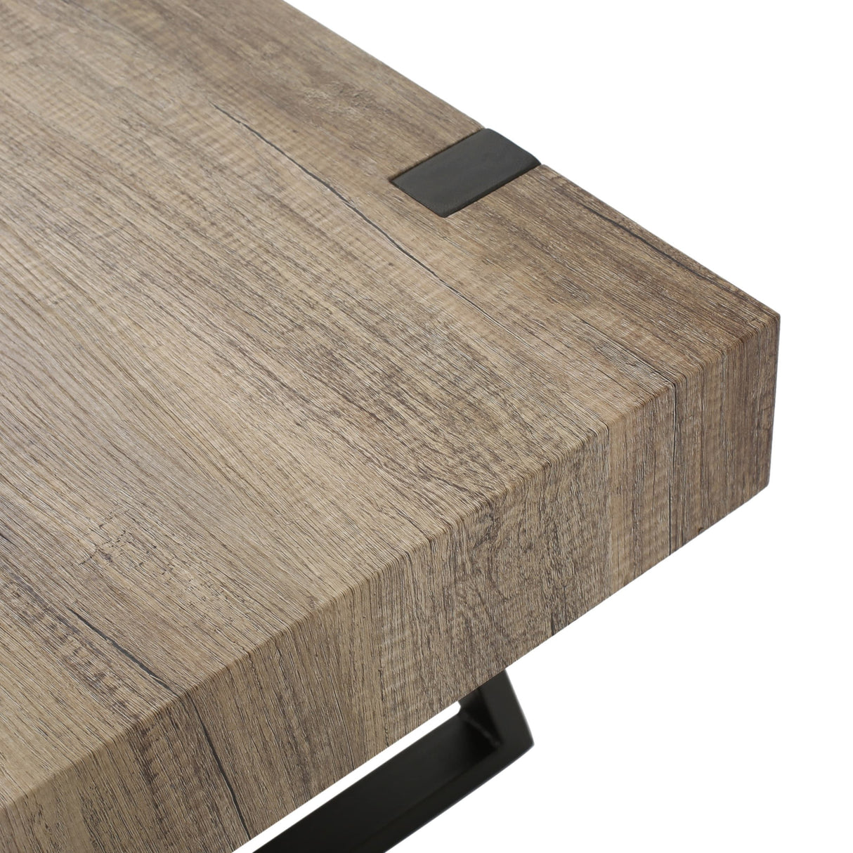Abitha Faux Wood Coffee Table by Christopher Knight Home - 43.25" L x 23.60" W x 16.75" H