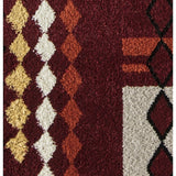 Abner Contemporary Diamond Geometric Area Rug - 8' x 10'