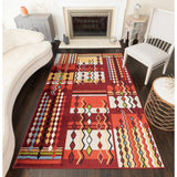 Abner Contemporary Diamond Geometric Area Rug - 8' x 10'