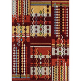Abner Contemporary Diamond Geometric Area Rug - 8' x 10'
