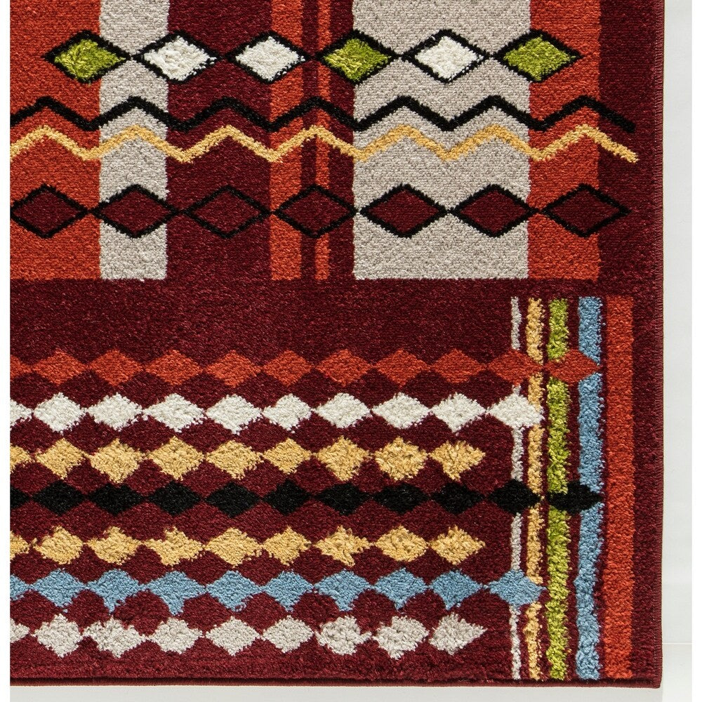Abner Contemporary Diamond Geometric Area Rug - 8' x 10'