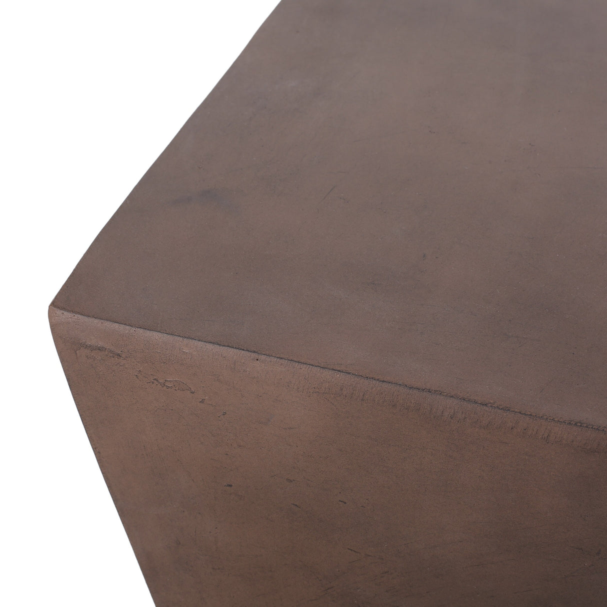 Abney Outdoor Lightweight Concrete Side Table by Christopher Knight Home