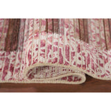 Abstract Accent Rug Handmade Multi-Color Wool Carpet - 2'8"x 4'9"