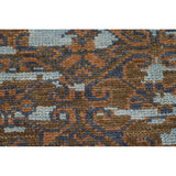 Abstract Contemporary Area Rug Hand-Knotted Wool Carpet - 8'10"x 11'8"