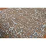 Abstract Contemporary Area Rug Hand-Knotted Wool Carpet - 8'10"x 11'8"
