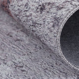 Abstract Grey/Lavender Area Rug