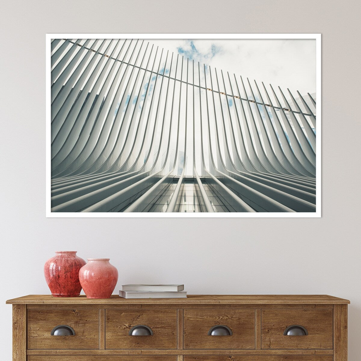 Abstract Lines NY IV by F2images Framed Wall Art Print