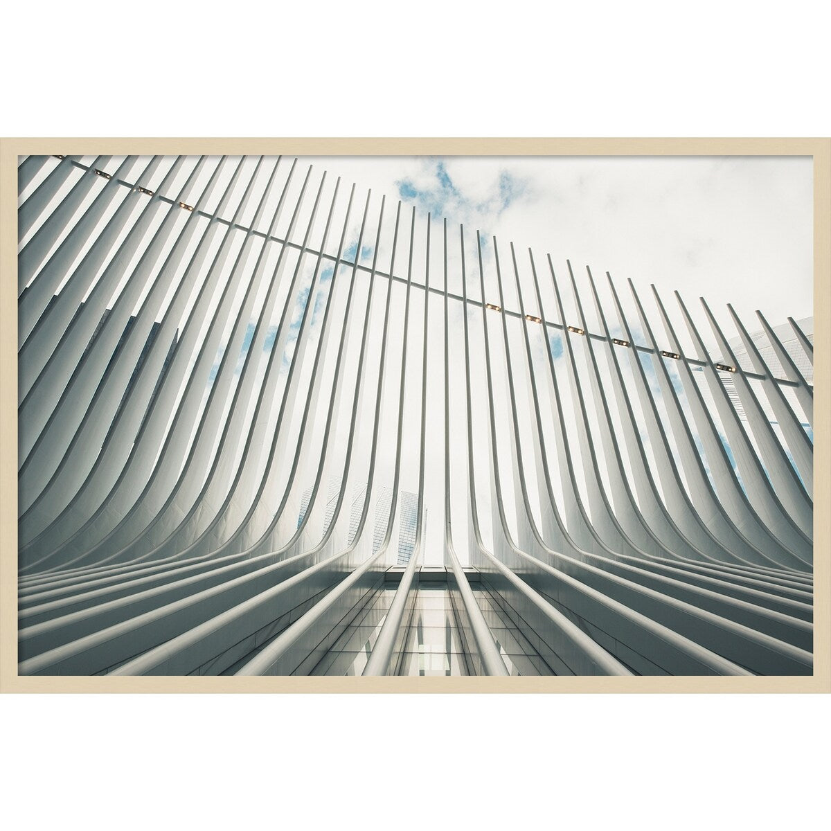Abstract Lines NY IV by F2images Framed Wall Art Print
